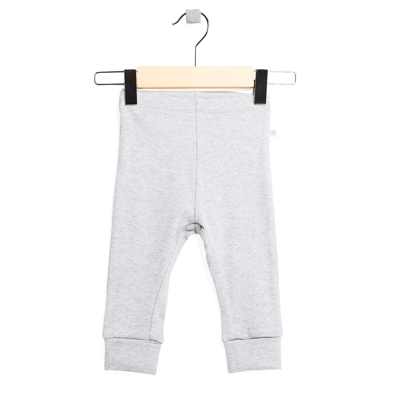 Leggings "Ribbed Leggings" Grey Melange